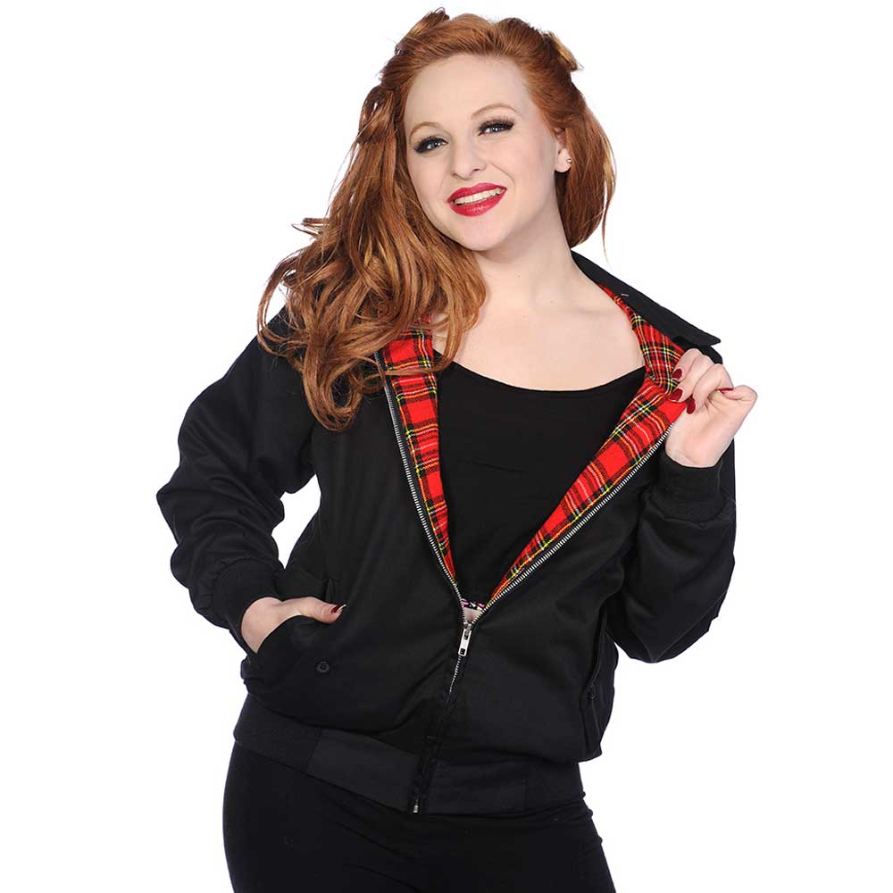 Banned - Harrington Jacket - Black